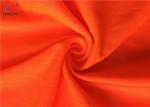 Fluorescent Polyester Cotton Twill Fabric , Fashion Knit Fabric For Uniform