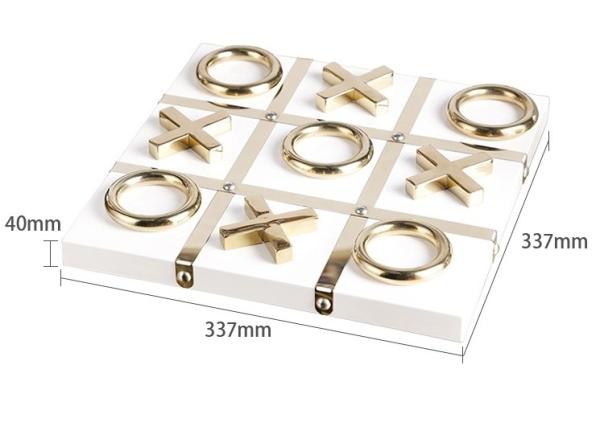 Buy cheap OEM Antique Design XO Square Decorative Chess Board from wholesalers