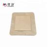 Buy cheap waterproof semipermeable surgical silicone foma wound care dressing with border from wholesalers
