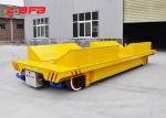Intelligent Charger Battery Operated Steel Coil Transfer Car Moving On Rail Road