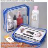 Buy cheap waterproof hanging toiletry bag for travel, Vinyl Transparent PVC Cosmetic Bag /Clear Toiletry Bag/PVC Travel Makeup Bag from wholesalers