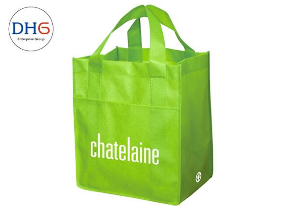 Buy cheap Trade Shows Personalized Non Woven Tote Bags Fashion Design Convenient from wholesalers