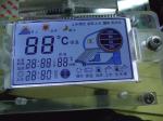 FSTN Positive Monochrome LCD Display 3.3V REACH For Input Battery