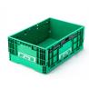 Buy cheap Space-Saving Plastic Attached Lid Turnover Tote Box for Hotel and Restaurant Supplies from wholesalers