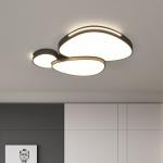"Modern Minimalist Atmosphere Living Room Lamp Home led square ceiling lamp(WH