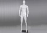 Male Window Display Mannequin / Clothing Store Mannequins With Steel Base
