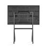 Buy cheap Mobile TV Rolling Floor Stand Lockable Wheels Trolley 55-86 Inch Interactive Whiteboard from wholesalers