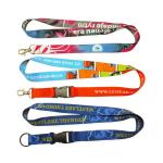 Custom Lanyard Heat Transfer Printed Lanyards with Logo for Advertising and
