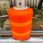 ISO Standard PU And PVC Safety Guard Rail Rolling Guardrail Barrier