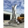 Buy cheap Customized Outdoor Metal Sculpture , Garden Contemporary Outdoor Sculpture from wholesalers