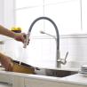 Buy cheap Unique Steel 304/316 Material Hot Cold Water Pull Out Kitchen Sink Faucet For US Market from wholesalers