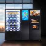 Healthy Foods Machine With Microwave For Hot Food Ready To Eat Meals Prep