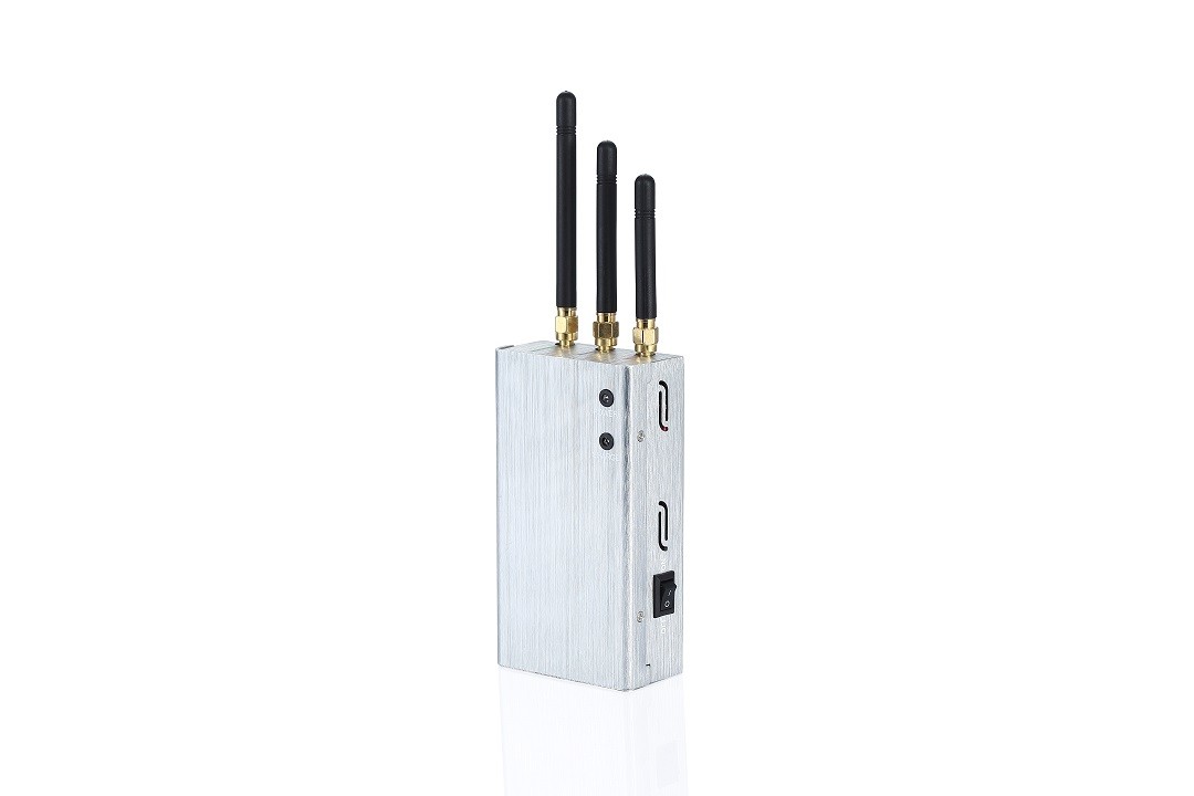 3G Mobile Phone Signal Jammer 2500mAh Triple Bands Portable Handheld