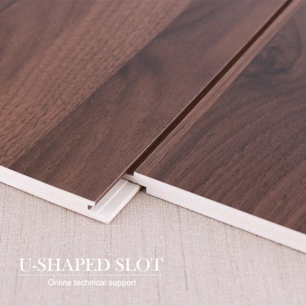 Buy cheap Hot Sale Fire And Moisture Resistant WPC Slotted Panel Wood Veneer Wall Panels from wholesalers