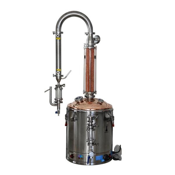 Buy cheap Essential Oil Extractor Lab Distillation Equipment Distiller Plant seed from wholesalers