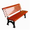 Buy cheap Eco Friendly Outdoor Wooden Bench , Rustic Garden Benches With Sandblast Zinc Spraying from wholesalers