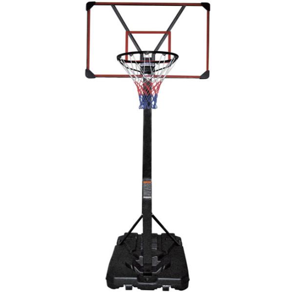 Buy cheap PE Base Adjustable Basketball System Outdoor 36.5kg PC Backboard from wholesalers