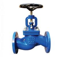 Buy cheap DIN3356 Carbon Steel Valves / Manual Flanged Angle Cast Iron Globe Valve product