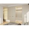 Buy cheap Modern Custom Clothes Organizer Storage Closet Cabinet Glass Door Wood Walk In Wardrobe from wholesalers
