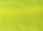 Stretch High Visibility Fluorescent Polyester Fabric For Safety Jacket