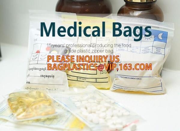 Buy cheap meidical bags, zipper medicine bags, zipper biohazard bag, hospital zipper bags, zip lock bags, zipper seal bags, grip from wholesalers