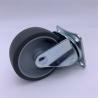 Buy cheap TPR Soft Rubber No Noise Swivel Castor Wheels 3 Inch from wholesalers