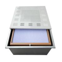 Buy cheap Modular Stainless Steel HEPA Filter Box For Hospital Cleanroom Air Filtration product