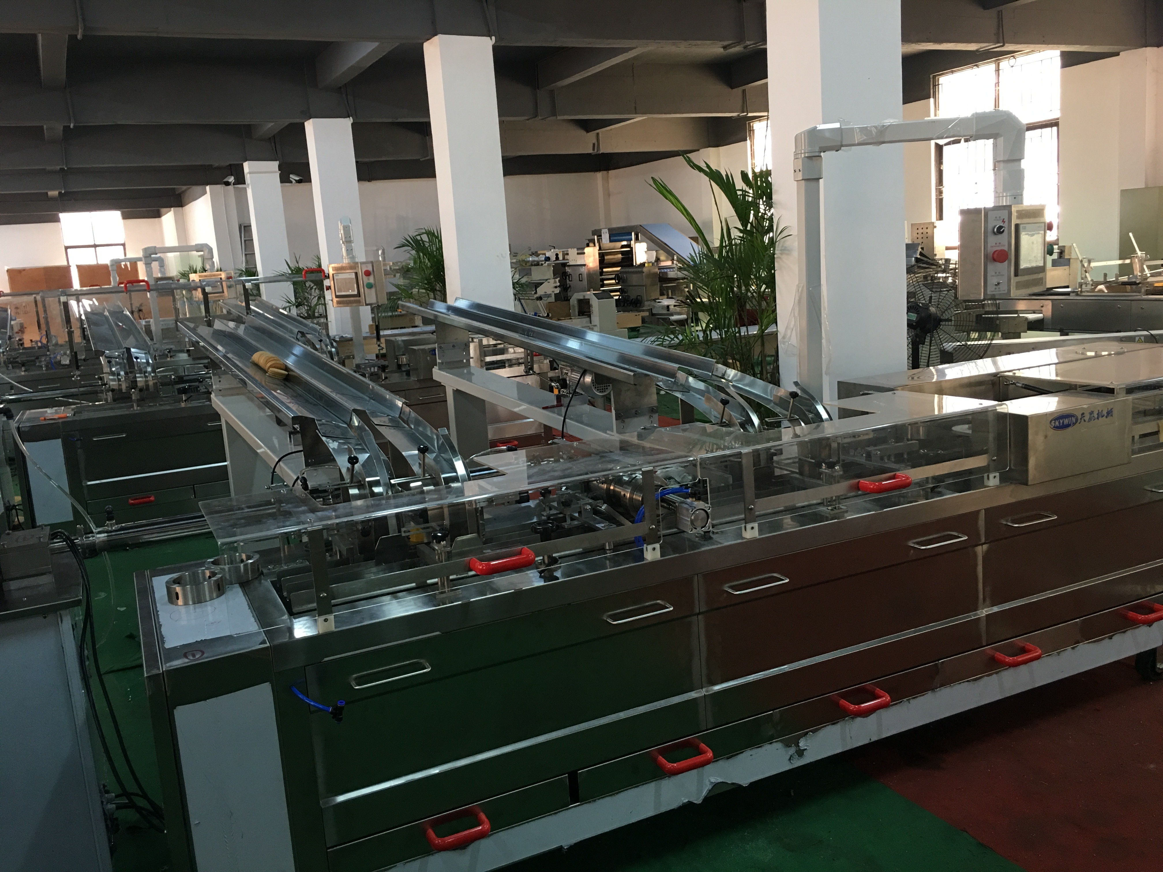 500pcs/Min Sandwich Cookie Machine / 220v Biscuit Production Machine
