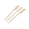 Buy cheap Food Grade Natural Wooden Bamboo Paddle Picks Skewers For Fruit 18cm from wholesalers