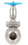 Z40H Gate Valve Up-And-Down Stem Valve Body Material WCB Flange Connection