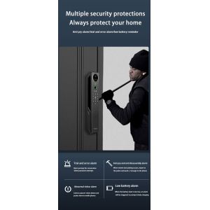 Buy cheap Heavyweight intelligent facial recognition lock Tuya Smart visual intercom from wholesalers