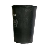 Buy cheap Straight Cylindrical Carborundum Graphite Crucible Fast Thermal Conductivity product