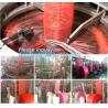 Buy cheap 45*75cm Orange Russia PE Knitted plastic raschel leno mesh packing bags for Agriculture fruit vegetable onion garlic cab from wholesalers