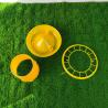 Buy cheap Round Red / Yellow Poultry Feed Bucket Modern 11L Storage Solution from wholesalers