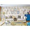 Buy cheap Removable Indoor Non Woven Wallcovering For Bedroom Walls , Flower Design from wholesalers