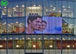 p10 advertising windows digital led screens , front service video wall 3-year