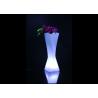 Buy cheap Plastic Wireless Glow In The Dark Flower Pots Elegant Desigh For Nightclub from wholesalers