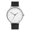 Buy cheap Minimalist Genuine Leather Wrist Watch Mineral Crystal PVD Coating Color from wholesalers