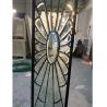 Buy cheap All Clear Bevel Decorative Glass Panel With Patina Caming For Entry Doors from wholesalers