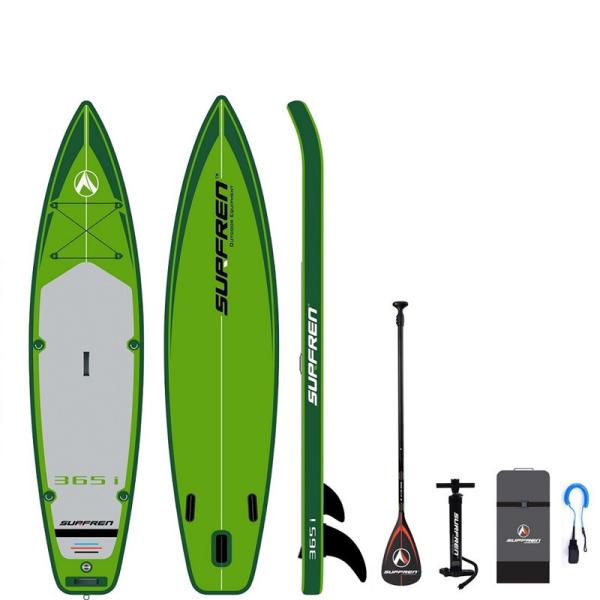 Buy cheap All Round Green 160KG 365*81*15cm Surf Womens Inflatable SUP from wholesalers