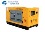 Four Cylinder Heavy Duty Silent Diesel Generator Low Fuel Consumption High