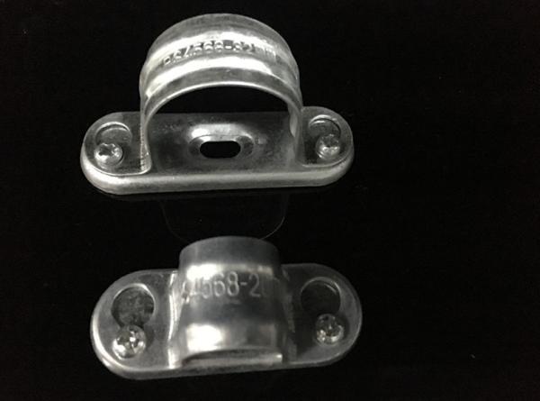 Buy cheap Silver 20mm 25mm BS4568 Conduit Fittings Galvanized Space Bar Saddle from wholesalers