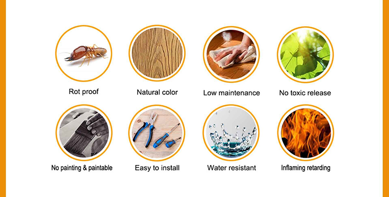 Anti Outdoor Weathers PVC Foam Wall Panels Profile for Weather-Resistant Buildings