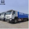 Buy cheap Sinotruk Howo Fence Cargo Truck , 371HP 10 Wheeler Cargo Truck from wholesalers