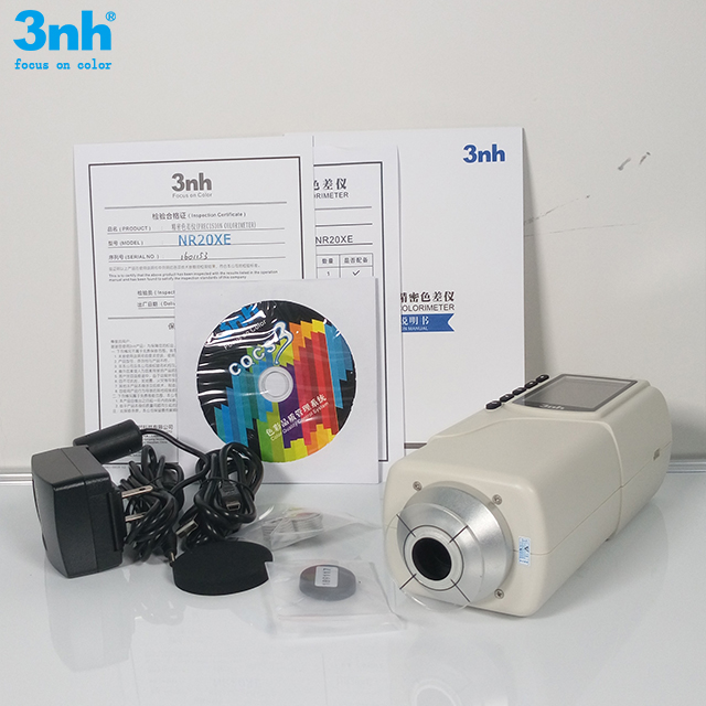 3nh NR20XE basic colormeter color difference meter for fruit tomato plant development