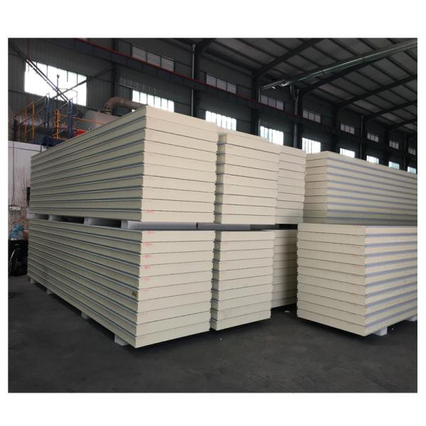 Buy cheap B1 Fireproof Grade White PU Sandwich Panel For Heat And Sound Compressive Strength from wholesalers