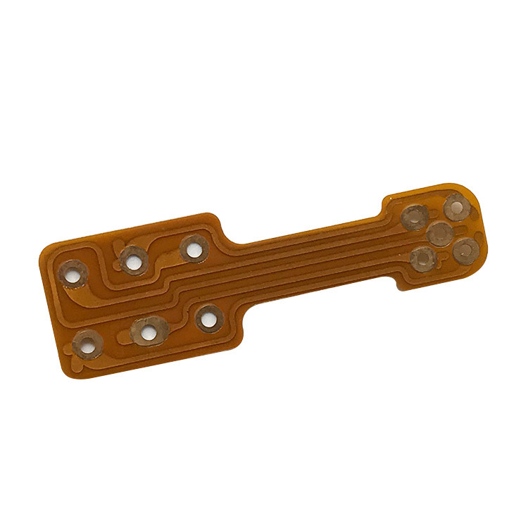 Single Sided Flexible Printed Circuit Board Prototype Polyimide Stiffner 0.2mm Thickness