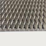 2-6mm Silver Metallic Stainless Steel Decorative Wire Mesh Grilles For Modern