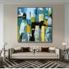 Buy cheap Living Room Decorative Abstract Art Canvas Paintings Unframed Wall Art Oil Painting from wholesalers