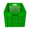Buy cheap ISO9001 Certified 28L Black Plastic Crate for Moving and Display Solid Box Style from wholesalers